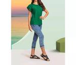 Женские кожаные сандалии Comfort Laser Pattern черного цвета Andrea - фото 4