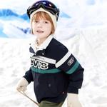 Levis Левис утепленная куртка Black для подростков - фото 4