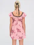 Мини-платье Guinevere For Love & Lemons, розовый - фото 2