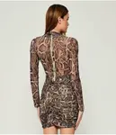 Платье Бернардетт Guess Jeans, коричневый - фото 3