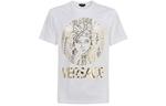 Хлопковая футболка VERSACE, белая - фото 2