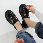 Лоферы женские черный Old Meow - фото 4