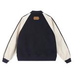 A chock Бейсбольная куртка унисекс, Красный - фото 8