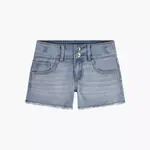 Джинсовые шорты Double Shank для больших девочек 7-16 лет Levi's, цвет Springs Return - Medium Wash - фото
