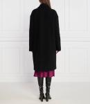 Шерстяное пальто Pinko, черный - фото 4