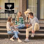 BIXENTE складное кресло кремовое - фото 2