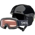 Детский шлем Glide Mips + очки Rascal Smith Smith, Black - фото