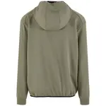 Худи Urban Classics Scuba Zip Pocket, зеленый - фото 4