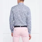 Рубашка узкого кроя Stenströms, синий - фото 2