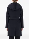 Пальто Rialto с капюшоном и поясом Max Mara, синий - фото 4