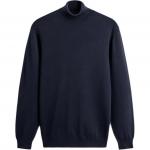 Трикотажная футболка ZARA, морская синяя - фото 3