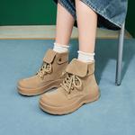 Ботинки женские Masoomake Ugly Cute Design Martin, хаки - фото 6