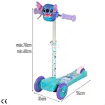 Самокат Stitch 77769, синий - фото 4