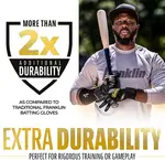 Перчатки Franklin Powerstrap Infinite Gold для взрослых, красный - фото 3