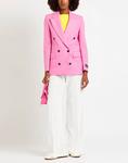 Блейзер Msgm, розовый - фото 4