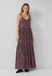 Платье макси LANGES QS, фиолетовый - фото