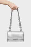 Кожаная сумка Audree Tous, серебряный - фото 7
