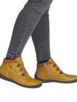 Ботильоны на шнуровке Rieker, Mustard - фото 2