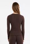 Пижамный топ Etam JOVANA, Dark Brown - фото 2