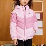 Детские пуховики/жилеты Nike, розовый - фото 6