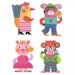 Набор Djeco Art для детей Коллажи Брелоки - фото 3