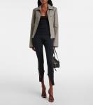 Джерси капри брюки Courrèges, черный - фото 2