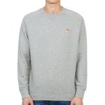 Maison Kitsune Grey Fox Head Sweater - фото 7
