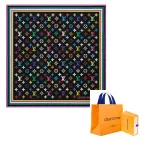 LOUIS VUITTON Квадрат Такаси Мураками 55, Black - фото