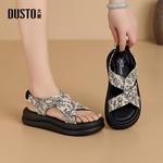 Пляжные сандалии женские Dusto, бежевый - фото 4