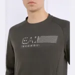 Толстовка обычного кроя Ea7, черный - фото 4