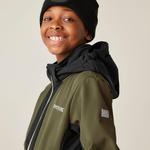 REGATTA Дышащая ветрозащитная куртка Haydenbury Softshell с капюшоном для детей - фото 6