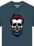 Рубашка Watapparel Hipster Skull, синий - фото 4