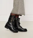 Кожаные ботильоны Twin-Set, черный - фото 2