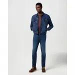 Джинсы Wrangler Larston Slim Fit, синий - фото 6