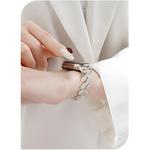 Ремешок Xiaomi Совместимость Нержавеющая сталь Материал CHENSONG, Волнистый узор-ремешок [Звёздный свет] - фото 6