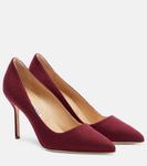BB 90 шерстяные лоферы Manolo Blahnik, 6034 Dred - фото
