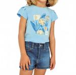 Простые джинсовые шорты средней плотности Mayoral, medium wash - фото