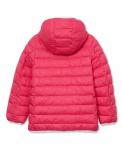 Двусторонняя куртка с капюшоном FeatherFree для девочек Lands' End, Raspberry sorbet/pink - фото 4