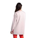 Свитшот женский Lolë Mindset длинный с разрезами, розовый - фото 2