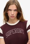 Рубашка Superdry, бордовый - фото 6