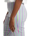 Брюки Krazy Larry Pull On Ankle, White Multi StripeSee All 17 - фото 4