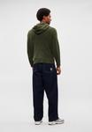 Худи Marc O'Polo DENIM PULLOVER LONGSLEEVE HODDIE, Swamp Green/Evergreen - фото 4
