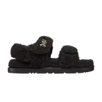 Сандалии Dior Wmns Dioract Sandal Black Shearling, черный - фото