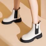 Ботинки женские Daphne на толстой подошве, черный - фото 10