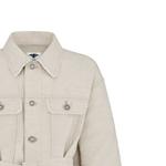 DIOR Женская джинсовая куртка экрю, Ecru - фото 4