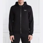 Толстовка обычного кроя Ea7, черный - фото