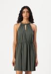 Платье из джерси VIMILLA SHORT BRAIDED DRESS VILA, хаки - фото