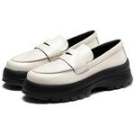 Лоферы женские белые Ecco - фото 4