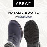 Женские ботинки ARRAY Natalie, Navy-Grey - фото 2