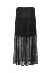 Юбка Saint Tropez Maxi skirt, Black - фото 6
